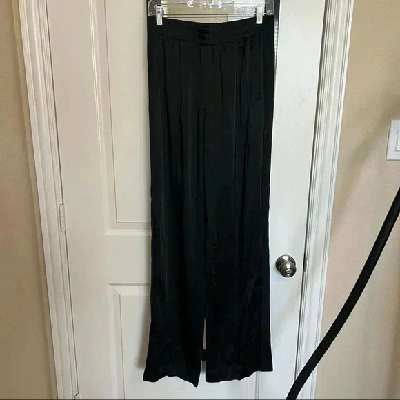 Jonathan simkhai black pants with slits - Picture 2 of 6